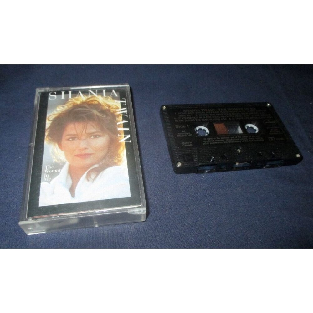 Shania Twain - The Woman in Me on cassette (Polygram Records Canada, 1995)